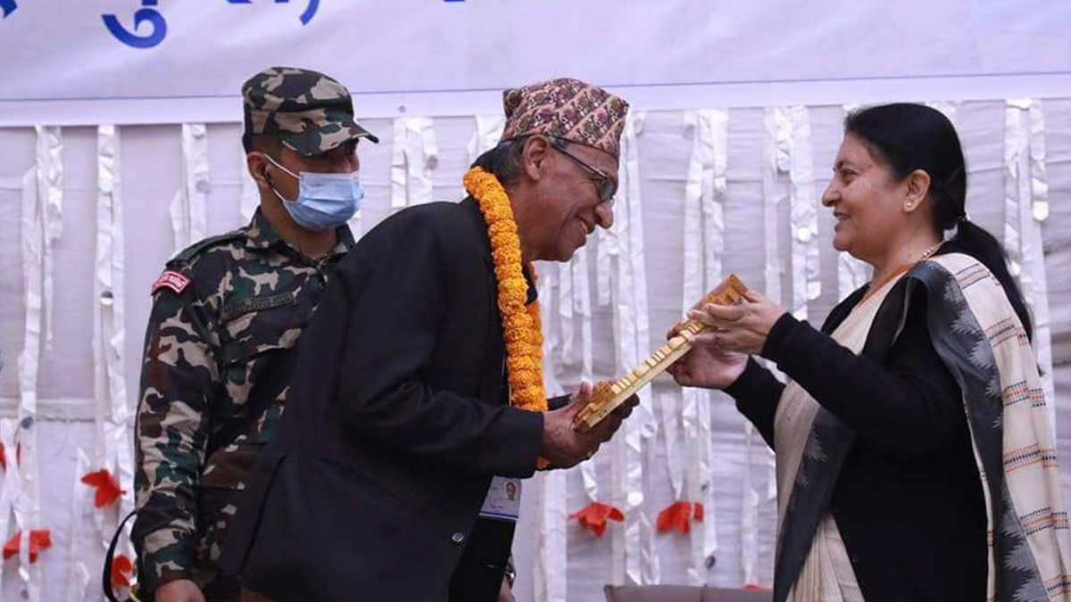 पत्रकार चुडाललाई प्रेस स्वतन्त्रता सेनानी सम्मान